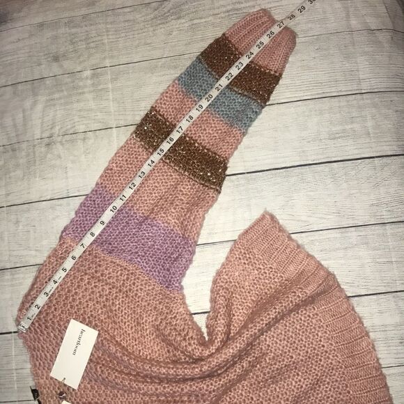 Anthro | Heartloom Metallic Striped Sweater NEW - Picture 9 of 10